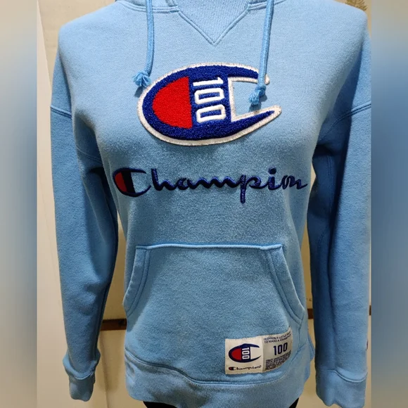 Champion Women's Century Hoodie Hooded Sweatshirt XS - Picture 4 of 12